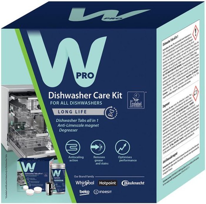 Currys Business | WPRO WPRO KDU100 Dishwasher Care Kit WPRO WPRO KDU100 Dishwasher Care Kit
