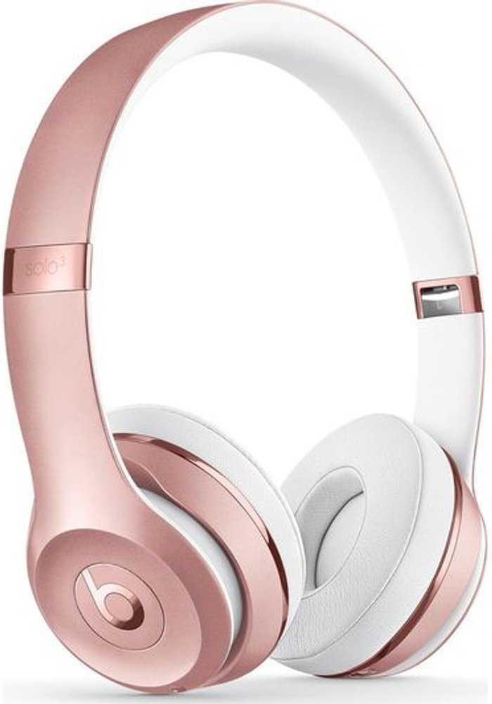 Currys Business | Beats BEATS Solo 3 Wireless Bluetooth Headphones - Rose Gold Beats BEATS Solo 3 Wireless Bluetooth Headphones - Rose Gold