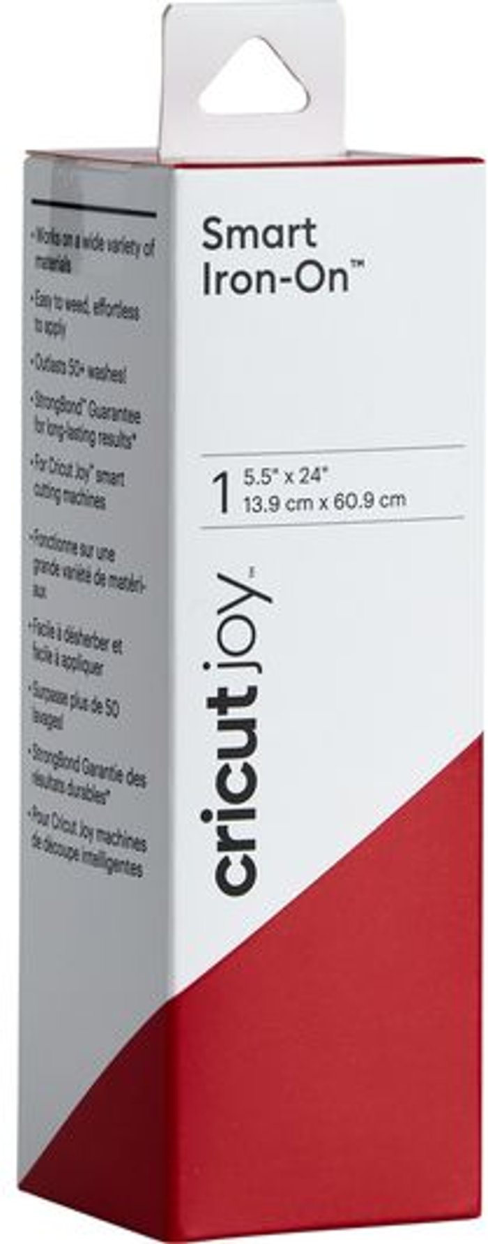Currys Business | CRICUT CRICUT Joy Smart Iron-On Material - Red CRICUT CRICUT Joy Smart Iron-On Material - Red