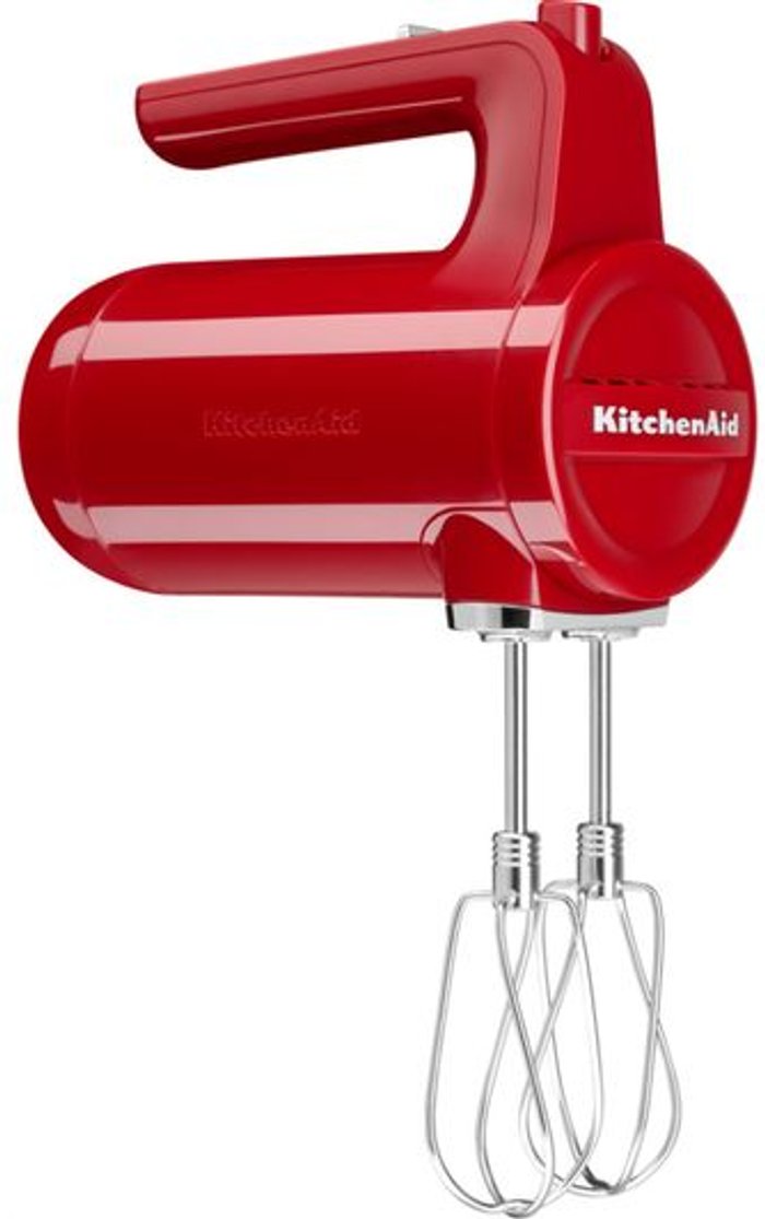 Currys Business | KitchenAid KITCHENAID Cordless 7 5KHMB732BER Hand Mixer - Empire Red KitchenAid KITCHENAID Cordless 7 5KHMB732BER Hand Mixer - Empire Red