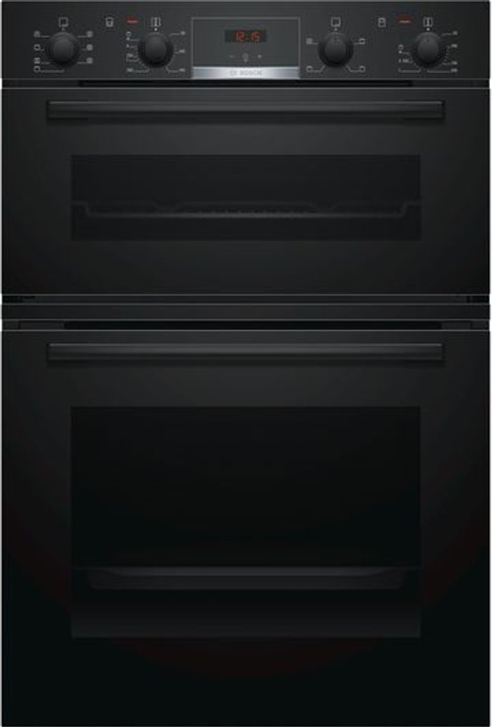 Currys Business | Bosch BOSCH Serie 4 MBS533BB0B Electric Double Oven - Black Bosch BOSCH Serie 4 MBS533BB0B Electric Double Oven - Black