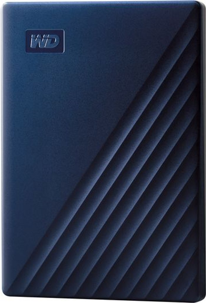 Currys Business | WD WD My Passport for Mac Portable Hard Drive - 2 TB, Midnight Blue, Blue WD WD My Passport for Mac Portable Hard Drive - 2 TB, Midnight Blue, Blue