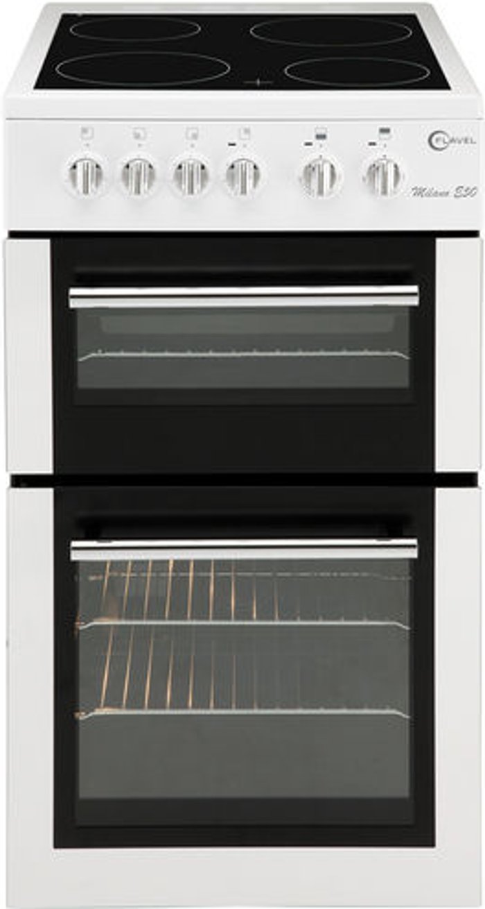 Currys Business | Flavel FLAVEL MLB5CDW Electric Ceramic Cooker - White Flavel FLAVEL MLB5CDW Electric Ceramic Cooker - White