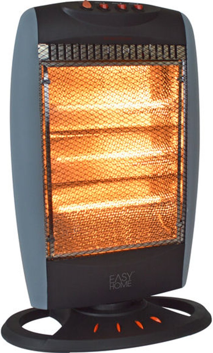 Currys Business | Status Status White Oscillating Halogen Heater - 1.2kw Status Status White Oscillating Halogen Heater - 1.2kw
