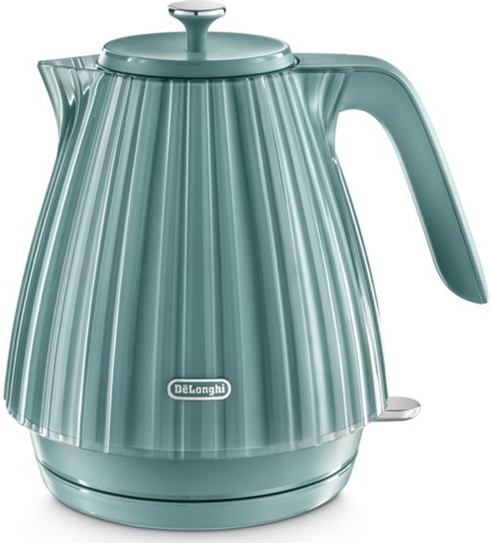 Currys Business | Delonghi DELONGHI Ballerina KBD3001.GR Jug Kettle - Green Delonghi DELONGHI Ballerina KBD3001.GR Jug Kettle - Green