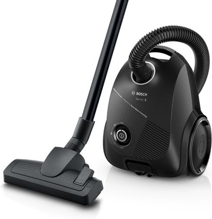 Currys Business | Bosch BOSCH Serie 2 ProEco BGBS2BA1GB Cylinder Vacuum Cleaner - Black Bosch BOSCH Serie 2 ProEco BGBS2BA1GB Cylinder Vacuum Cleaner - Black
