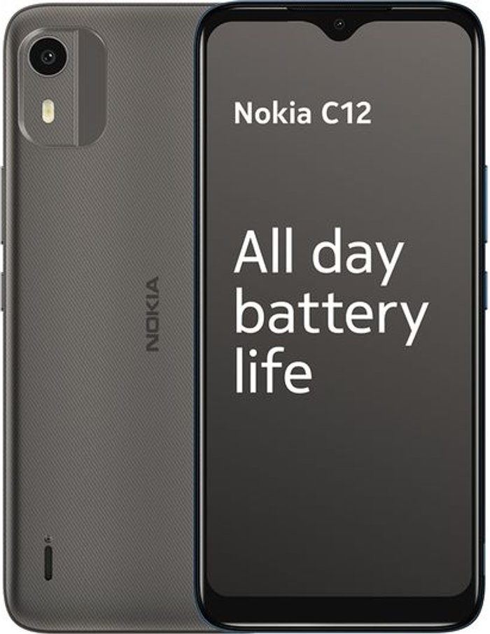 Currys Business | Nokia NOKIA C12 - 64 GB, Black, Black Nokia NOKIA C12 - 64 GB, Black, Black