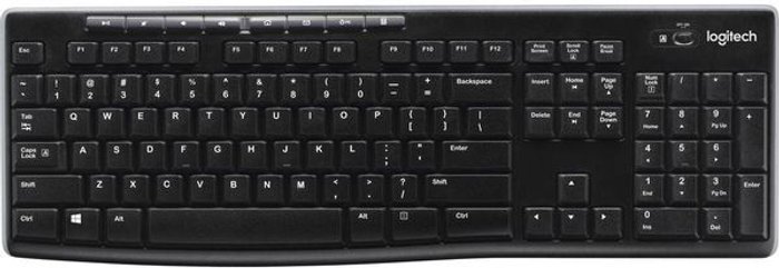 Currys Business | Logitech Logitech Wireless Keyboard K270 - keyboard - UK Logitech Logitech Wireless Keyboard K270 - keyboard - UK