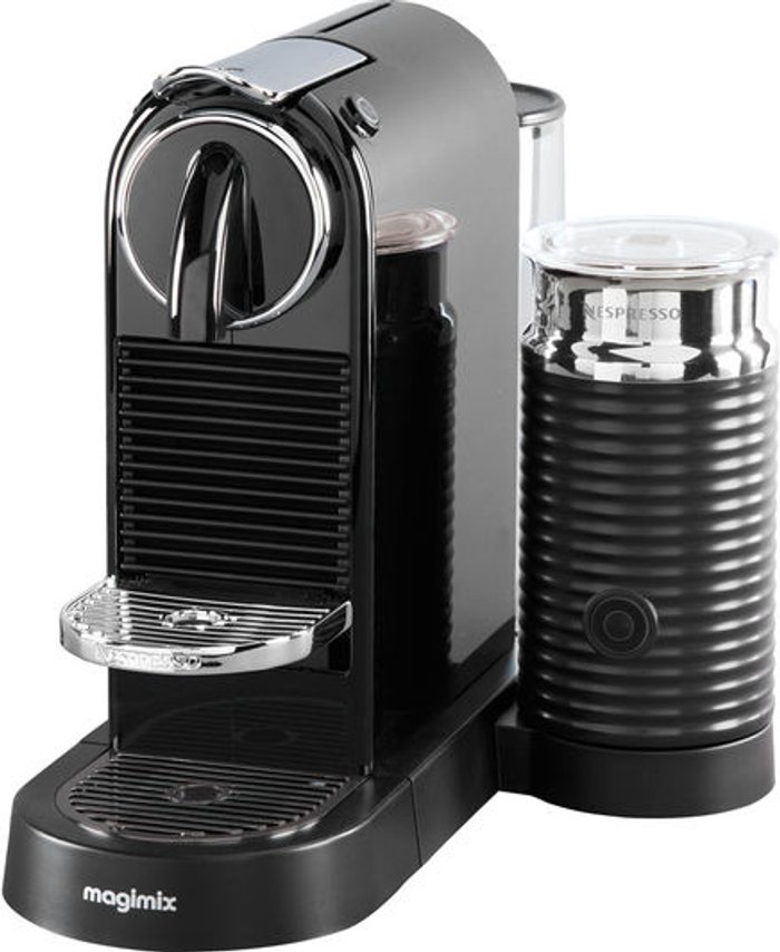 Currys Business | Nespresso NESPRESSO by Magimix CitiZ & Milk Coffee Machine - Black Nespresso NESPRESSO by Magimix CitiZ & Milk Coffee Machine - Black