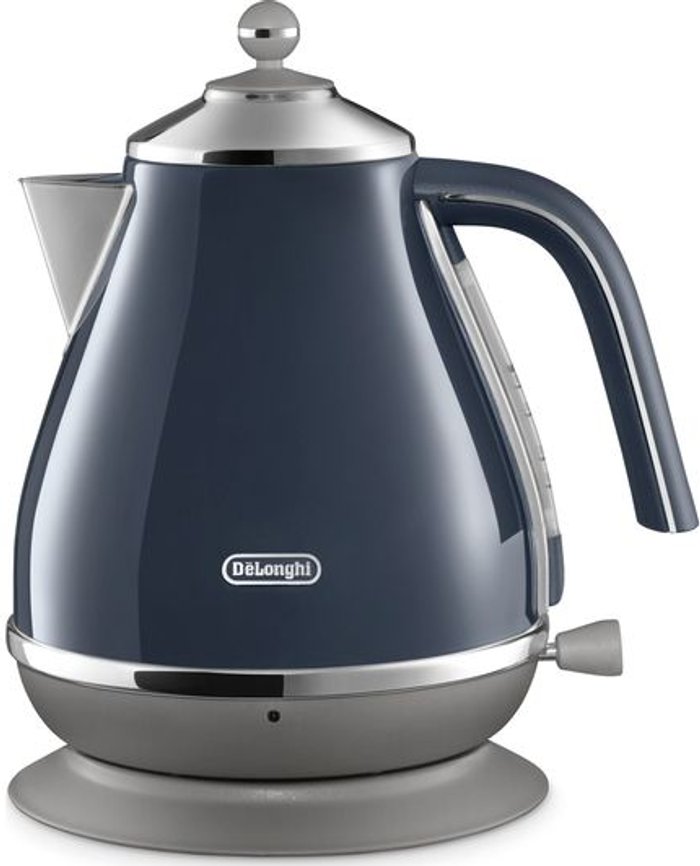 Currys Business | Delonghi DELONGHI Icona Capitals KBOC3001.BL Jug Kettle - Blue Delonghi DELONGHI Icona Capitals KBOC3001.BL Jug Kettle - Blue