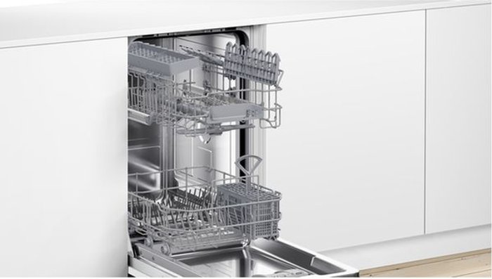 Currys Business | Bosch BOSCH Serie 2 SPV2HKX39G Slimline Fully Integrated WiFi-enabled Dishwasher Bosch BOSCH Serie 2 SPV2HKX39G Slimline Fully Integrated WiFi-enabled Dishwasher