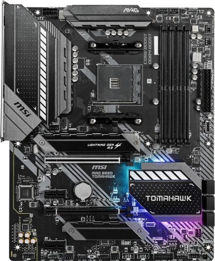 Currys Business | MSI MSI MAG B550 TOMAHAWK AM4 Motherboard MSI MSI MAG B550 TOMAHAWK AM4 Motherboard