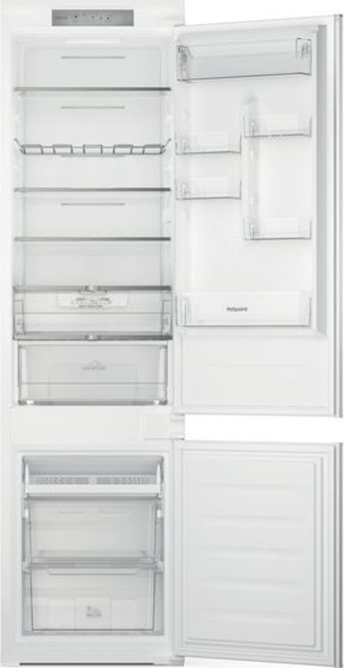 Currys Business | Hotpoint HOTPOINT HTC20 T321 Integrated 70/30 Fridge Freezer - Sliding Hinge Hotpoint HOTPOINT HTC20 T321 Integrated 70/30 Fridge Freezer - Sliding Hinge