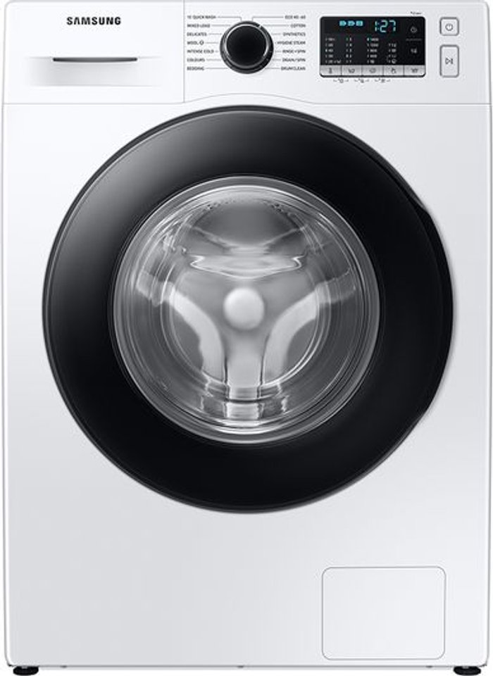 Currys Business | Samsung SAMSUNG Ecobubble WW80TA046AE/EU 8 kg 1400 Spin Washing Machine - White Samsung SAMSUNG Ecobubble WW80TA046AE/EU 8 kg 1400 Spin Washing Machine - White