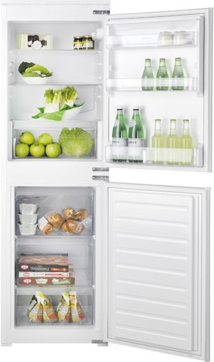 Currys Business | Hotpoint HOTPOINT HMCB 50501 UK Integrated 50/50 Fridge Freezer - Sliding Hinge Hotpoint HOTPOINT HMCB 50501 UK Integrated 50/50 Fridge Freezer - Sliding Hinge