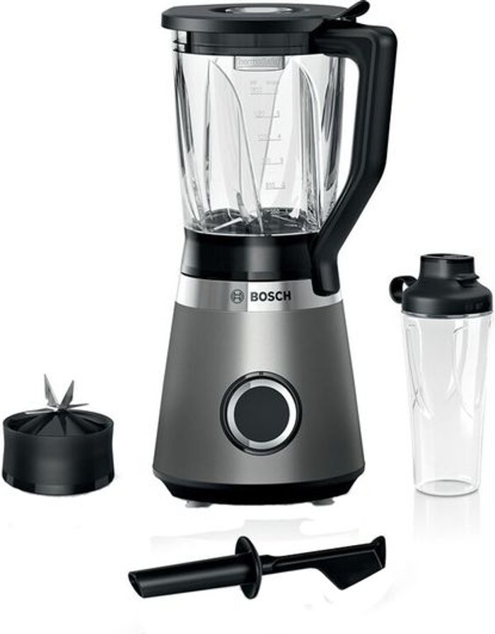 Currys Business | Bosch BOSCH VitaPower Serie 4 MMB6174SG Blender - Silver Bosch BOSCH VitaPower Serie 4 MMB6174SG Blender - Silver
