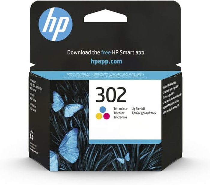 Currys Business | HP HP 302 Tri-colour Ink Cartridge HP HP 302 Tri-colour Ink Cartridge