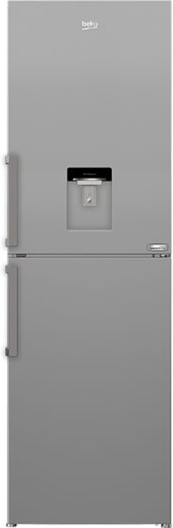 Currys Business | Beko BEKO HarvestFresh CFP3691DVS 50/50 Fridge Freezer - Matte Silver Beko BEKO HarvestFresh CFP3691DVS 50/50 Fridge Freezer - Matte Silver