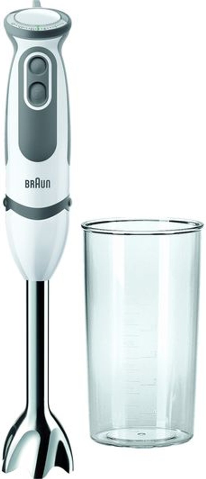 Currys Business | Braun BRAUN MultiQuick 5 MQ5200 Hand Blender - White Braun BRAUN MultiQuick 5 MQ5200 Hand Blender - White