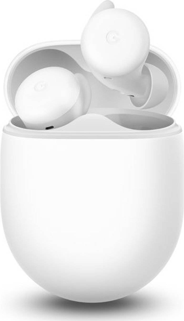 Currys Business | Google GOOGLE Pixel Buds A-Series Wireless Bluetooth Earphones - Clearly White Google GOOGLE Pixel Buds A-Series Wireless Bluetooth Earphones - Clearly White