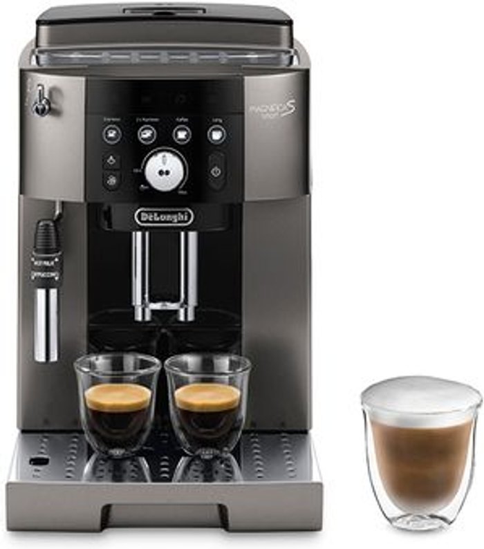 Currys Business | Delonghi DELONGHI Manifica ECAM250.33.TB Bean to Cup Coffee Machine - Titanium Black Delonghi DELONGHI Manifica ECAM250.33.TB Bean to Cup Coffee Machine - Titanium Black