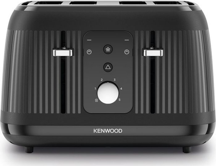 Currys Business | Kenwood KENWOOD Dawn TFP09.000BK 4-Slice Toaster - Midnight Black Kenwood KENWOOD Dawn TFP09.000BK 4-Slice Toaster - Midnight Black