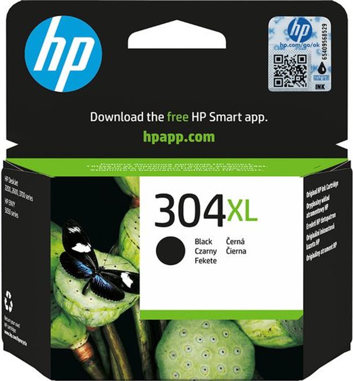 Currys Business | HP HP 304XL Black Ink Cartridge HP HP 304XL Black Ink Cartridge