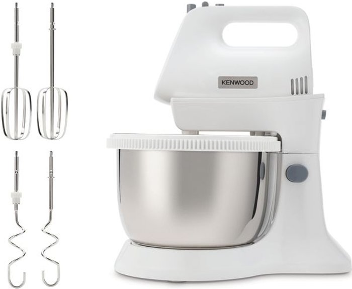 Currys Business | Kenwood KENWOOD Chefette Lite Stand Mixer - White Kenwood KENWOOD Chefette Lite Stand Mixer - White