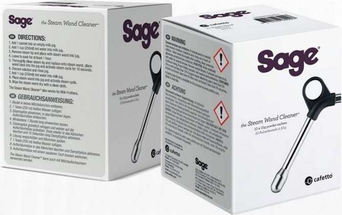 Currys Business | Sage SAGE BES006UK Steam Wand Cleaner - 10 Sachets Sage SAGE BES006UK Steam Wand Cleaner - 10 Sachets
