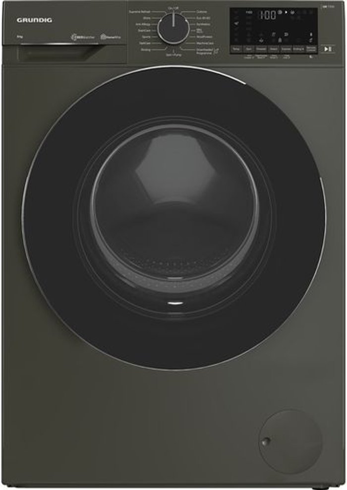 Currys Business | Grundig GRUNDIG GW78941FG Bluetooth 9 kg 1400 Spin Washing Machine - Graphite Grundig GRUNDIG GW78941FG Bluetooth 9 kg 1400 Spin Washing Machine - Graphite