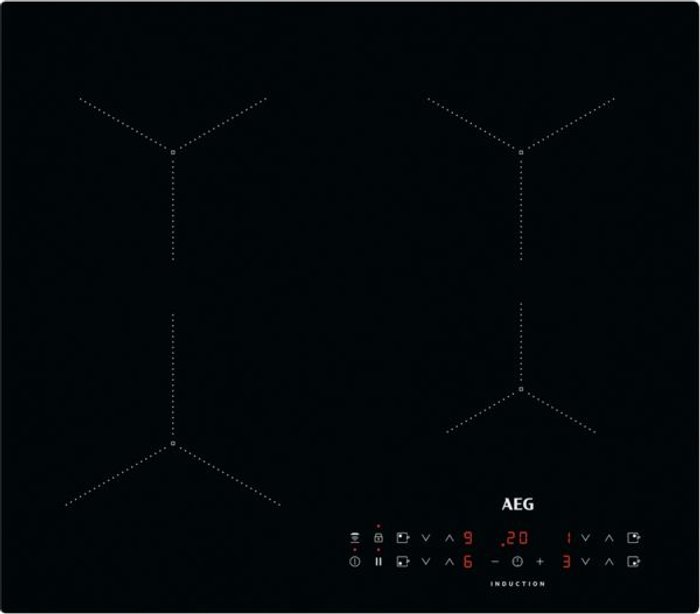 Currys Business | AEG AEG ILB64334CB Electric Induction Hob - Black AEG AEG ILB64334CB Electric Induction Hob - Black
