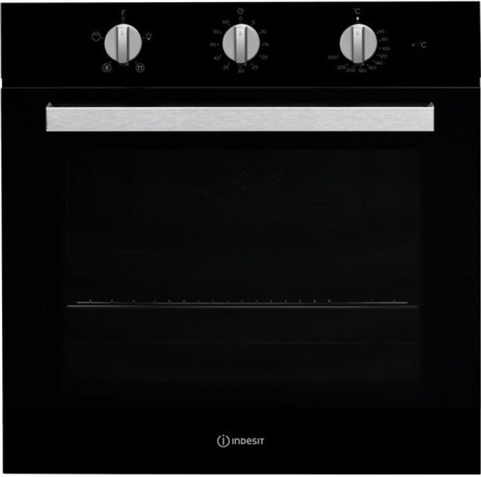 Currys Business | Indesit INDESIT Aria IFW 6330 Electric Single Oven - Black Indesit INDESIT Aria IFW 6330 Electric Single Oven - Black