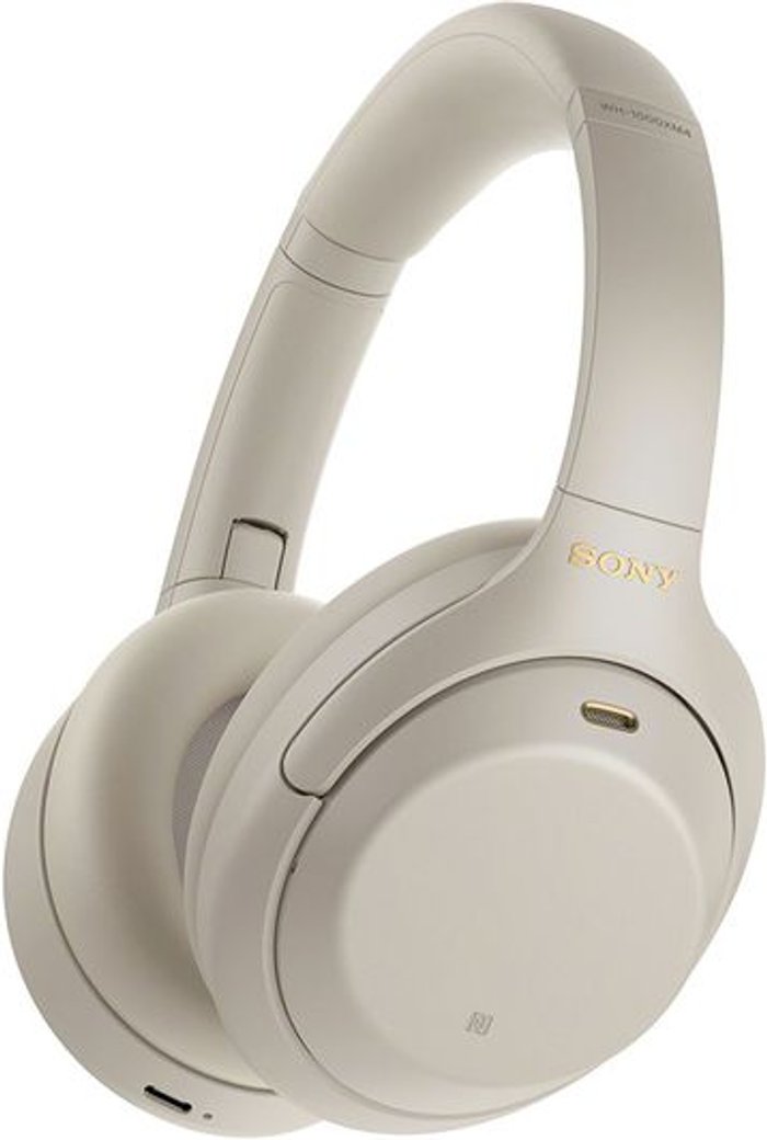 Currys Business | Sony SONY WH-1000XM4 Wireless Bluetooth Noise-Cancelling Headphones - Silver, Silver/Grey Sony SONY WH-1000XM4 Wireless Bluetooth Noise-Cancelling Headphones - Silver, Silver/Grey