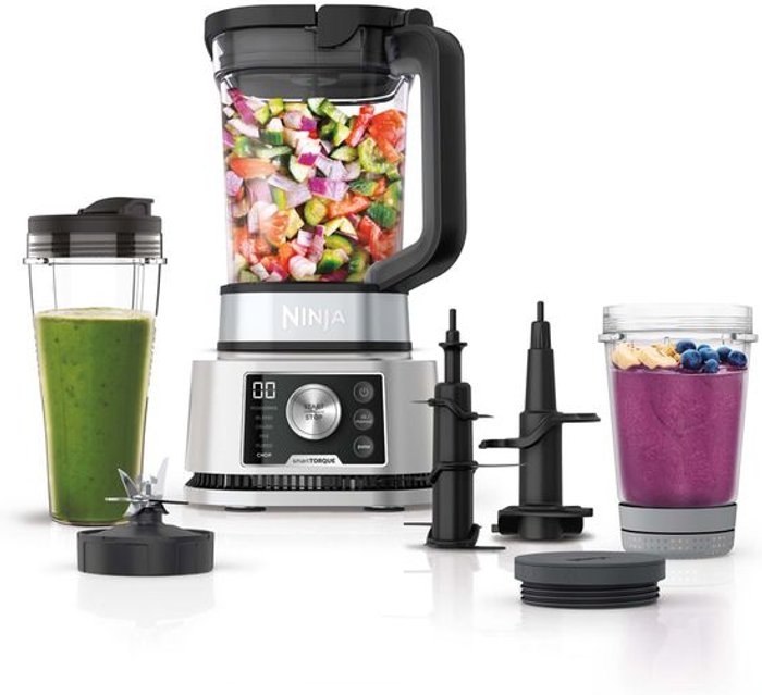 Currys Business | Ninja NINJA Foodi Power CB350UK Blender - Silver Ninja NINJA Foodi Power CB350UK Blender - Silver