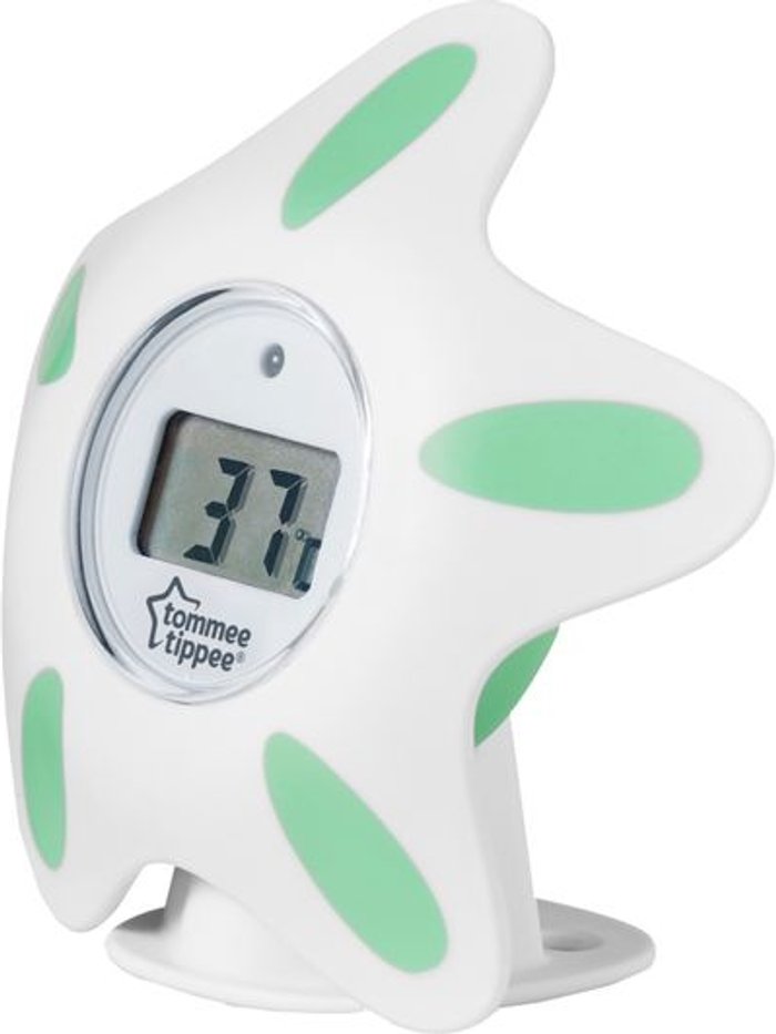 Currys Business | Tommee Tippee TOMMEE TIPPEE Bath & Room Thermometer - White & Mint Tommee Tippee TOMMEE TIPPEE Bath & Room Thermometer - White & Mint