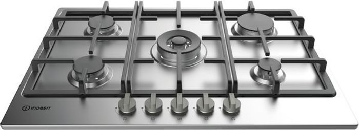 Currys Business | Indesit Indesit THP751WIXI Stainless Steel Gas Hob - Silver Indesit Indesit THP751WIXI Stainless Steel Gas Hob - Silver