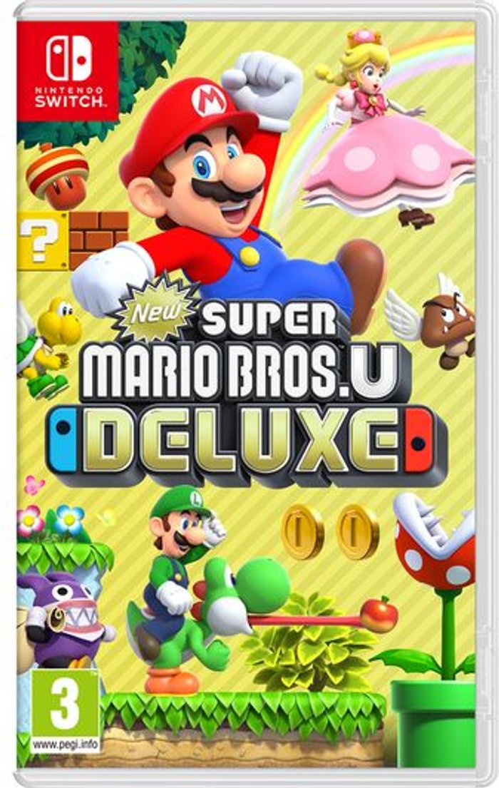 Currys Business | NINTENDO SWITCH NINTENDO SWITCH New Super Mario Bros. U Deluxe NINTENDO SWITCH NINTENDO SWITCH New Super Mario Bros. U Deluxe