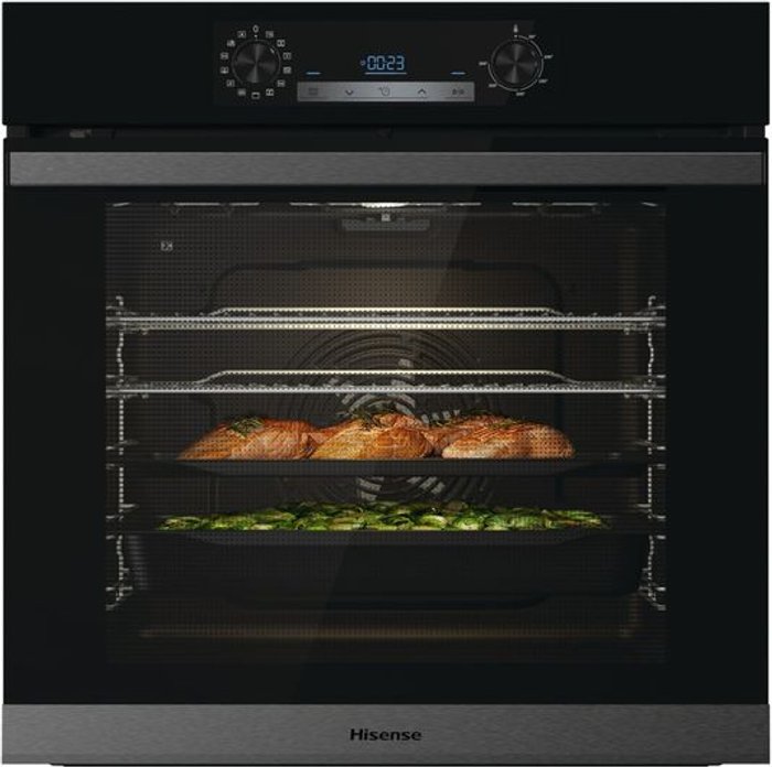 Currys Business | Hisense HISENSE BSA65222PBUK Electric Oven - Black Hisense HISENSE BSA65222PBUK Electric Oven - Black
