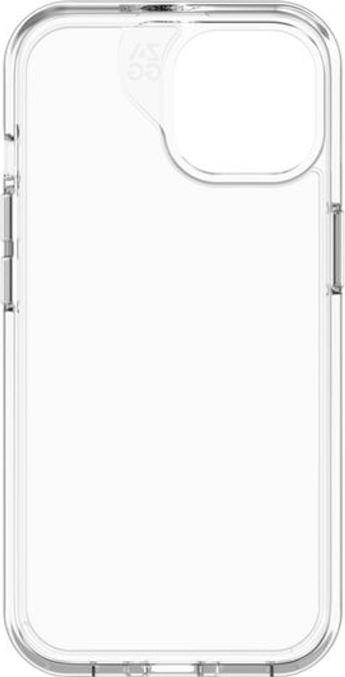 Currys Business | Zagg ZAGG Crystal Palace iPhone 15 / 14 / 13 Case - Clear, Clear Zagg ZAGG Crystal Palace iPhone 15 / 14 / 13 Case - Clear, Clear