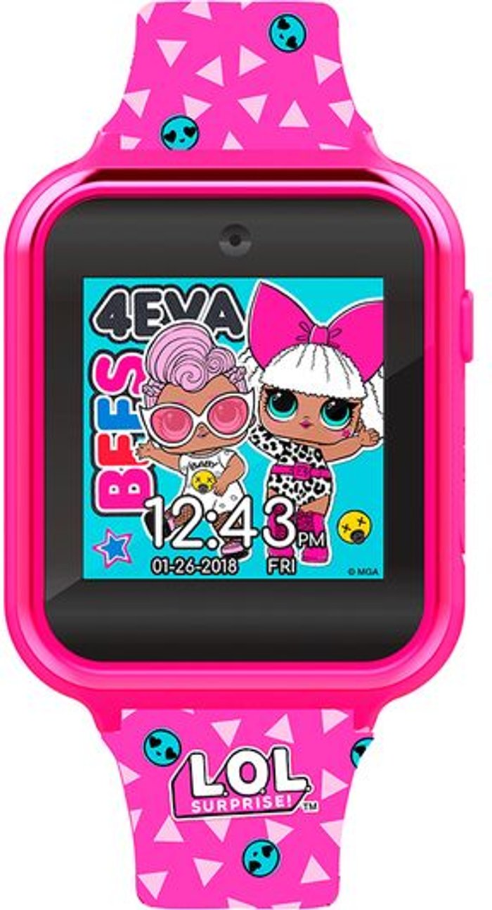 Currys Business | Disney Disney LOL Surprise kids interactive watch with printed soft silicone strap. Disney Disney LOL Surprise kids interactive watch with printed soft silicone strap.