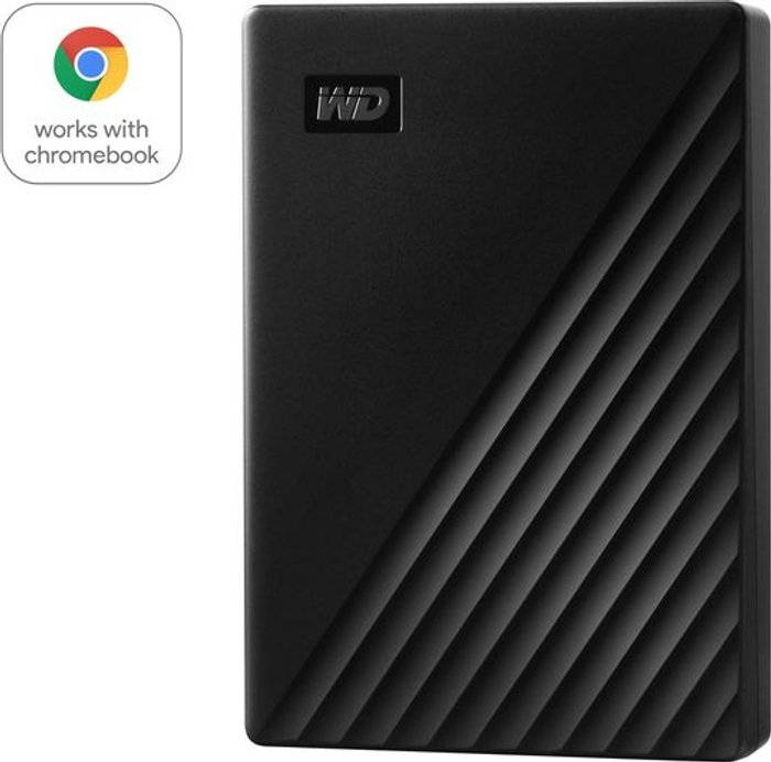 Currys Business | WD My Passport Portable Hard Drive - 5 TB, Black WD My Passport Portable Hard Drive - 5 TB, Black