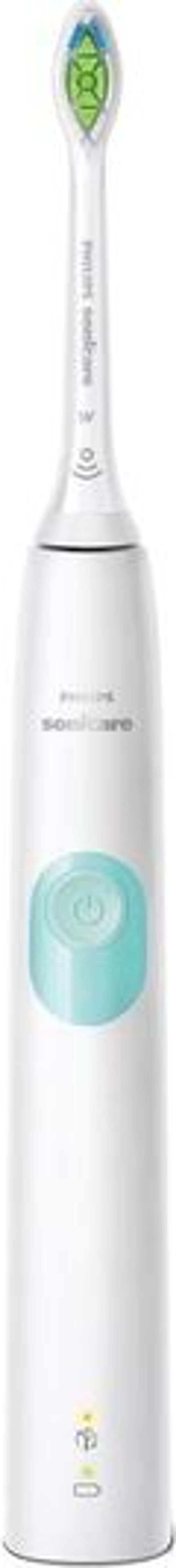 Currys Business | Philips PHILIPS Sonicare ProtectiveClean 4300 Electric Toothbrush - White & Mint Philips PHILIPS Sonicare ProtectiveClean 4300 Electric Toothbrush - White & Mint