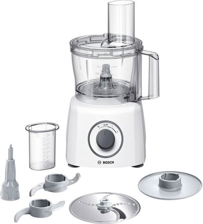 Currys Business | Bosch BOSCH MultiTalent3 MCM3100WGB Food Processor - White Bosch BOSCH MultiTalent3 MCM3100WGB Food Processor - White