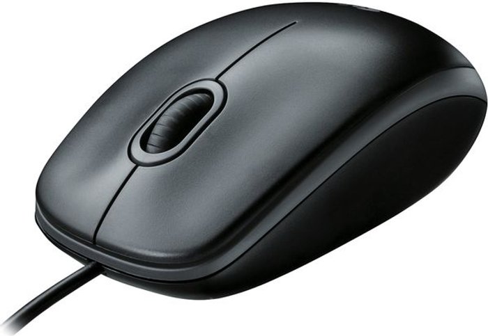 Currys Business | Logitech LOGITECH B100 Optical Mouse Logitech LOGITECH B100 Optical Mouse