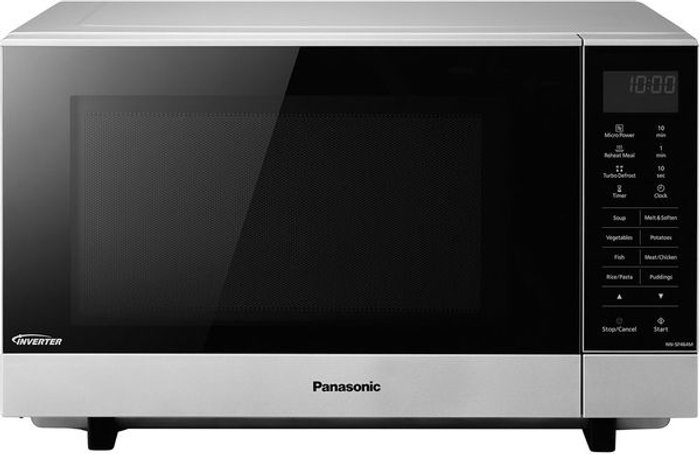Currys Business | Panasonic Panasonic NN-SF464MBPQ 27 Litre Microwave - Silver Panasonic Panasonic NN-SF464MBPQ 27 Litre Microwave - Silver