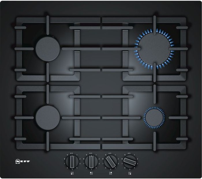 Currys Business | NEFF NEFF N70 T26CS49S0 Gas Hob - Black NEFF NEFF N70 T26CS49S0 Gas Hob - Black