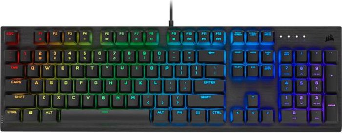 Currys Business | Corsair CORSAIR K60 RGB PRO Mechanical Gaming Keyboard, Black Corsair CORSAIR K60 RGB PRO Mechanical Gaming Keyboard, Black