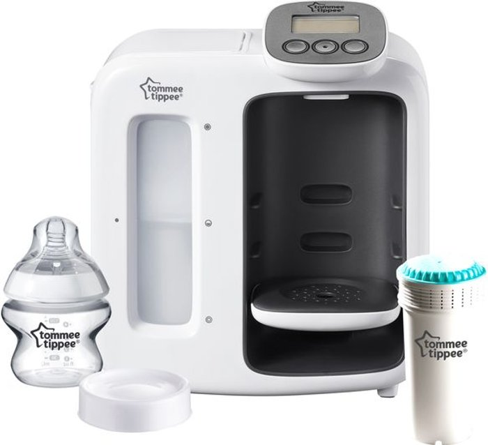 Currys Business | Tommee Tippee TOMMEE TIPPEE 423730 Perfect Prep Day & Night Baby Milk Dispenser - White Tommee Tippee TOMMEE TIPPEE 423730 Perfect Prep Day & Night Baby Milk Dispenser - White