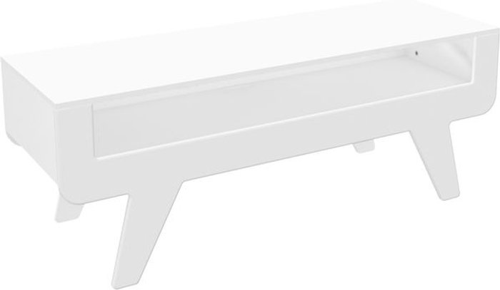 Currys Business | AVF AVF Horton FS1200HORSW 1200 mm TV Stand - Satin White AVF AVF Horton FS1200HORSW 1200 mm TV Stand - Satin White