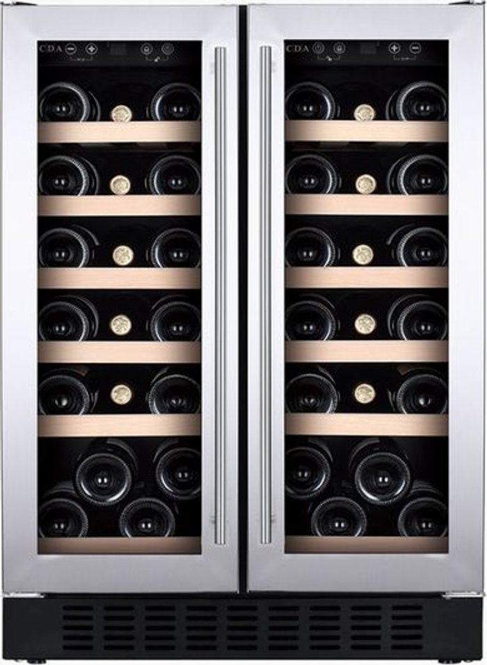 Currys Business | CDA CDA CFWC624SS Wine Cooler - Stainless Steel CDA CDA CFWC624SS Wine Cooler - Stainless Steel